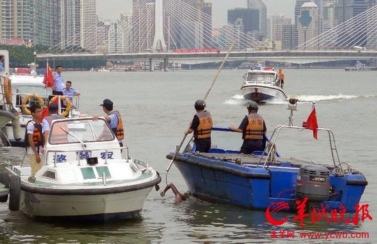 中大游艇会码头间惊现男尸 疑为野泳溺水者