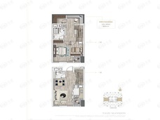 新华壹号2室2厅2卫户型图