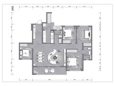 保利阅江台4室2厅2卫户型图