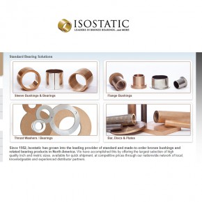 isostatic自润滑动轴承静压止推垫圈SAE841/660材质