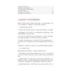 旅游产业发展分析报告【精品】2