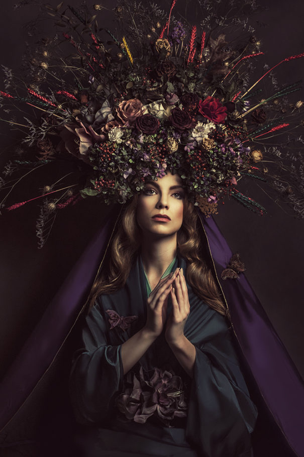 Lady of Herbs and Flowers