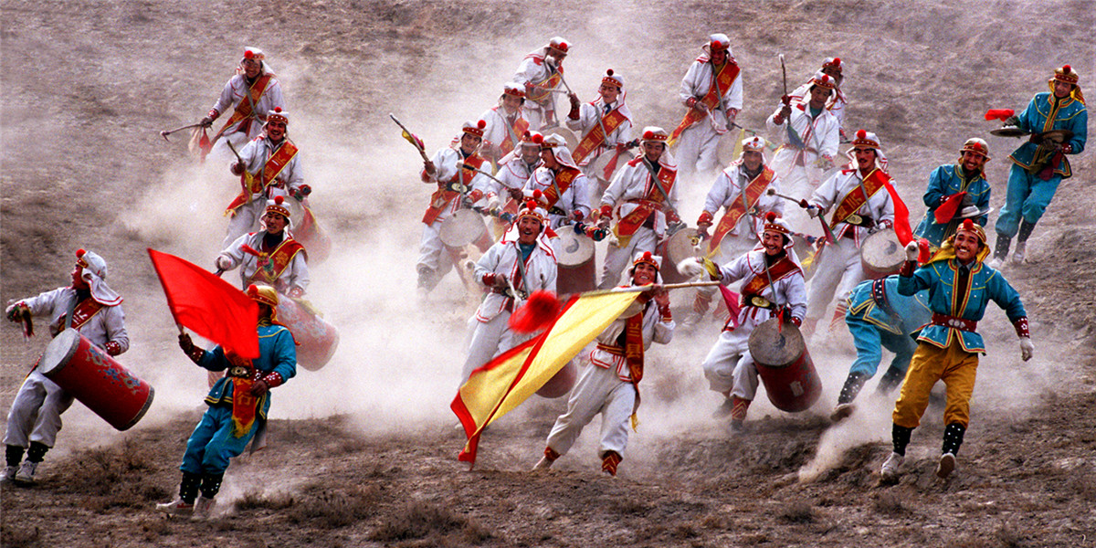 Lanzhou Taiping Drum dance: moving to the beats