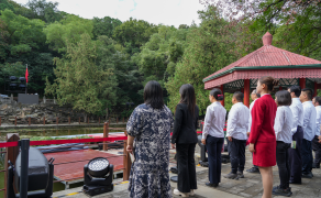 香山公园举办香山革命纪念地旧址开放运营五...