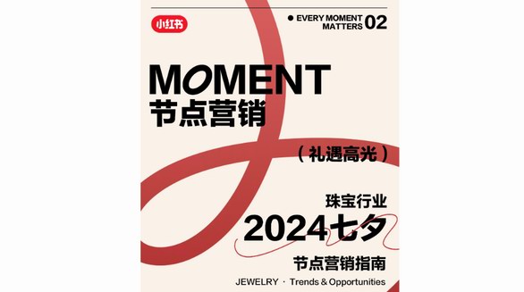 小红书「2024珠宝行业七夕营销指南」浪漫抵达