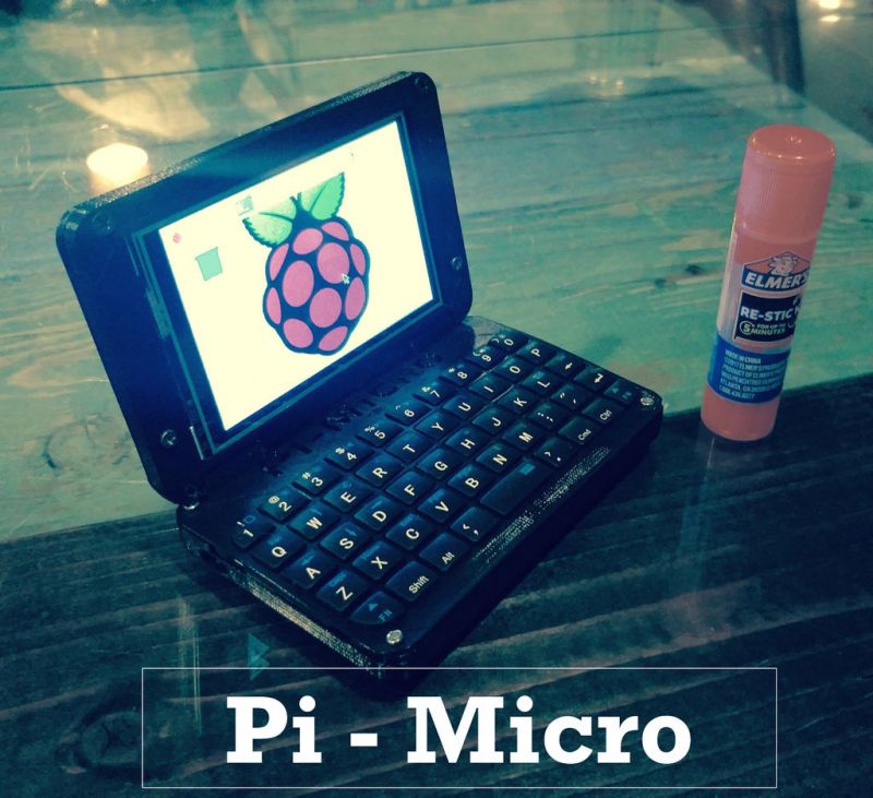 Pi-Micro：用树莓派ZeroW制作的掌上电脑