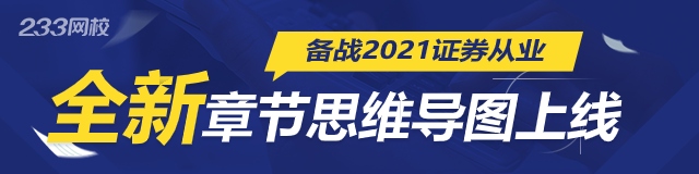 2021年证券从业章节思维导图全新上新