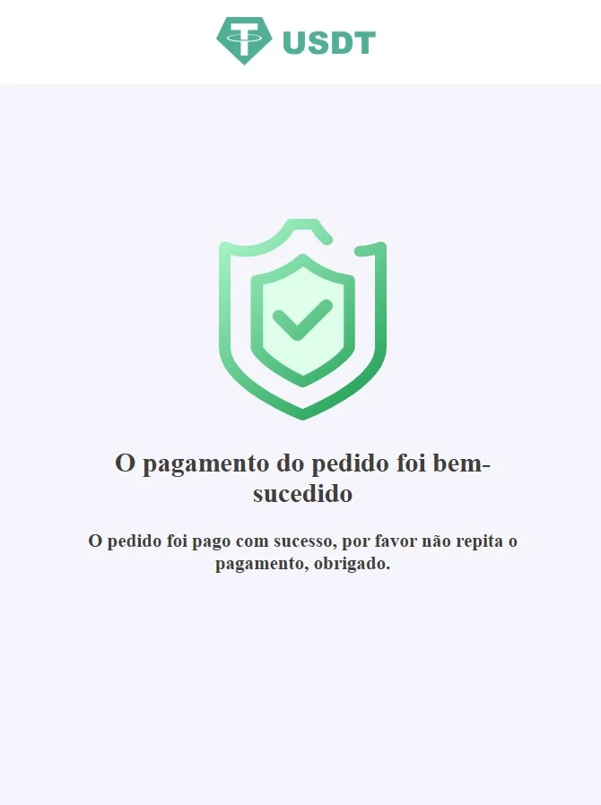 Confirmação de depósito USDT TRC20 no 5win com status Aprovado e crédito convertido em BRL na carteira