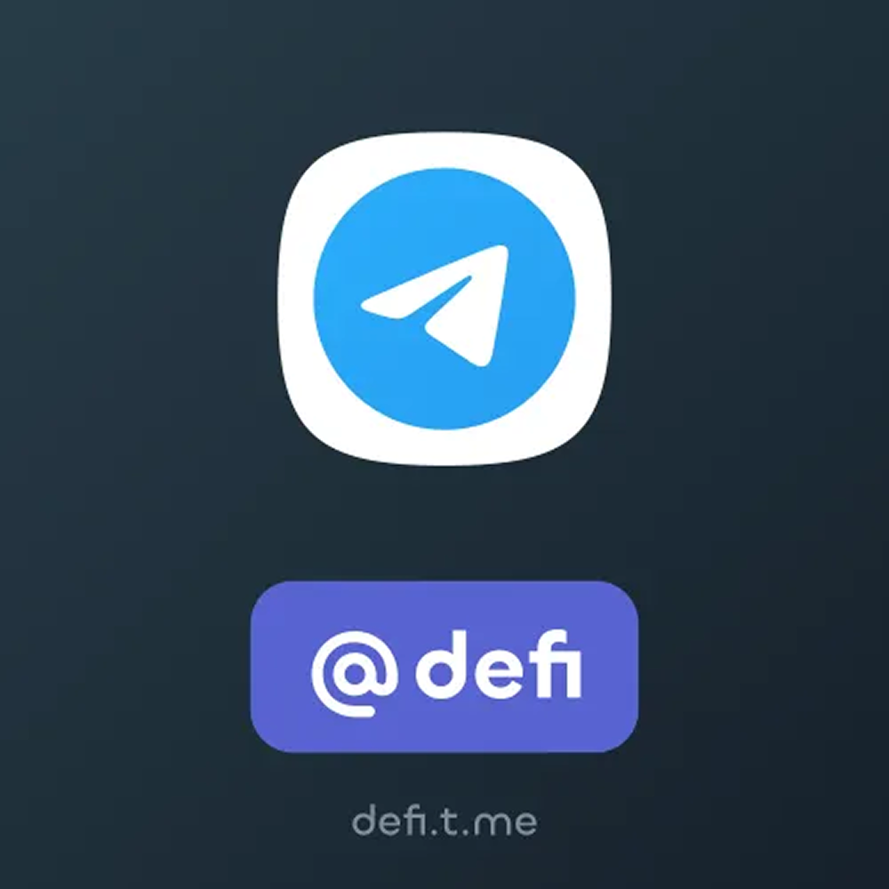 Telegram username card