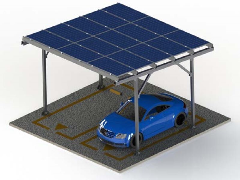 Solar Carport Montaj Sistemi