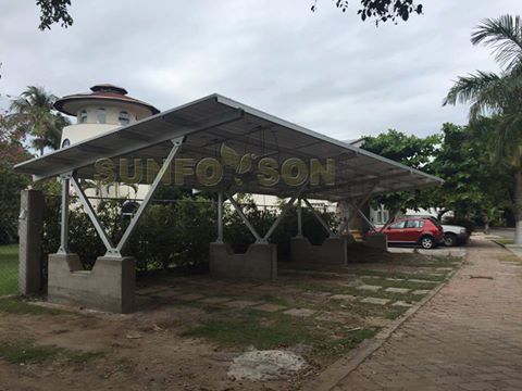 Solar Carport Montaj Yapısı