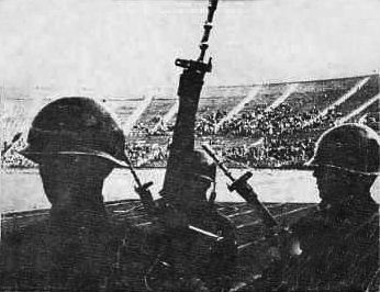 L'Estadio Nacional de Chile va ser un dels principals camps de detenció durant la dictadura