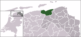 Poziția localității De Marne