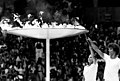 Olympic cauldron at Montreal 1976.