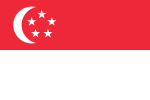 Singapores flagg