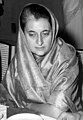 Indira Gandhi, politiciană indiană, prim-ministru al Indiei