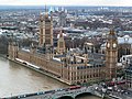 Il Palazzo del Parlamento a Londra.