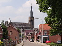 Centrum met de Sint-Mauritiuskerk