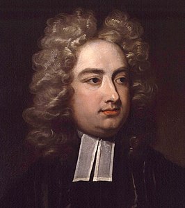 Jonathan Swift, portrettering door Charles Jervas, 1709