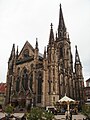 Schacres Meisterwerk: die protestantische Stephanskirche von Mülhausen