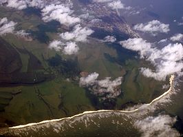 Luchtfoto van Beachy Head