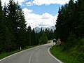 Passo San Antonio Blick in südlicher Richtung.