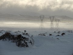 درمیانی پلاٹو میں موسم سرما