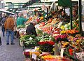 De beroemde fruitmarkt