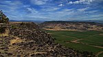 Vue sur Upper Table Rock depuis Lower Table Rock.