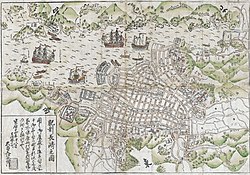 1764年出版の古地図