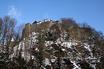 Het kasteel van de hertogen van Gulik uit de 14de eeuw