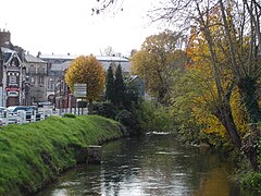 La Bresle au centre-ville.