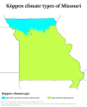 Image 11Köppen climate types of Missouri (from Missouri)