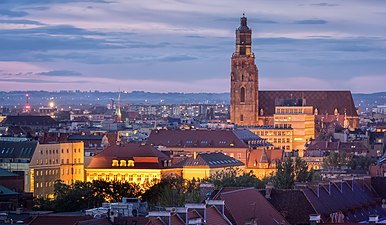 La basilique Sainte-Élisabeth de Wrocław