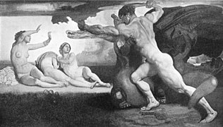 Hercule et les Hesperides by Rudolf Jettmar