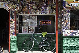 A comic book cafe, Cowley Road - geograph.org.uk - 4326392.jpg