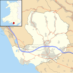 Cefn Cribwr is located in Bridgend