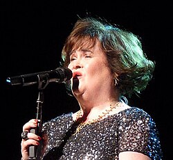 Susan Boyle arcképe