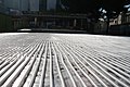 Le tapis glacier entièrement déroulé.