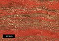 Banded Iron Formation specimen from Upper Michigan.