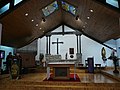 L'intérieur de l'église de la Sainte-Trinité