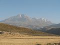 Ahar town lies on the north-west face of Mount Sabalan