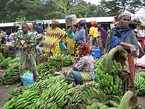 Tengerumarkt vlak bij Arusha