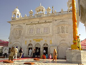 Hazur Sahib, a Sikh shrine located in the Nanded city