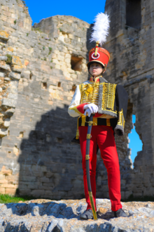 Reconstitution historique du Costume 1812 .