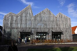 Hoofdgebouw en entree Museum Kaap Skil