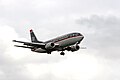 En US Airways Boeing 737 i gamle farger