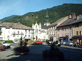 The centre of Thônes