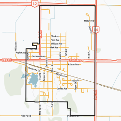 Town boundaries