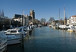 De Grote Kerk vanaf de Lange IJzeren Brug